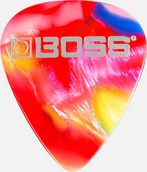 BOSS BPK-12-MT Тонкие целлулоидные гитарные медиаторы с мозаичной расцветкой