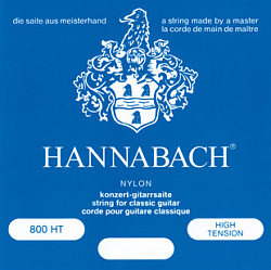 Hannabach 800HT Blue SILVER PLATED - Комплект струн для классической гитары