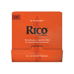 Rico RCA0120-B25 Rico - Трость для кларнета Bb, 2.0