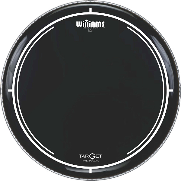 WILLIAMS WB2-7MIL-14 Double Ply Black Oil Target Series 14' - 7-MIL двухслойный пластик для тома