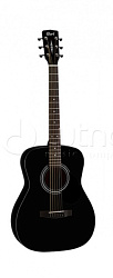 CORT AF510E-BKS standart series Электро-акустическая гитара,цвет черный
