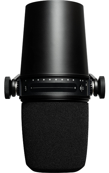 SHURE MOTIV MV7-K - Гибридный широкомембранный USB/XLR микрофон для записи/стримминга речи и вокала,