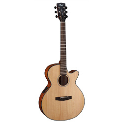 Cort SFX-E NS Электроакустическая гитара, цвет натуральный матовый.