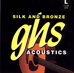 GHS 370 Струны для акустической гитары 