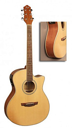 FLIGHT AG-210 CEQ/NA Электроакустическая гитара шестиструнная. Цвет натуральный