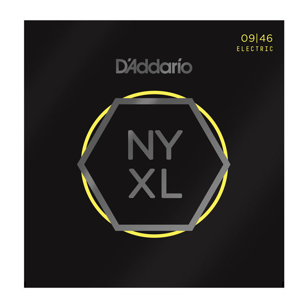 D'Addario NYXL0946 NYXL Струны для электрогитары, никелированные, Regular Light (9-46).