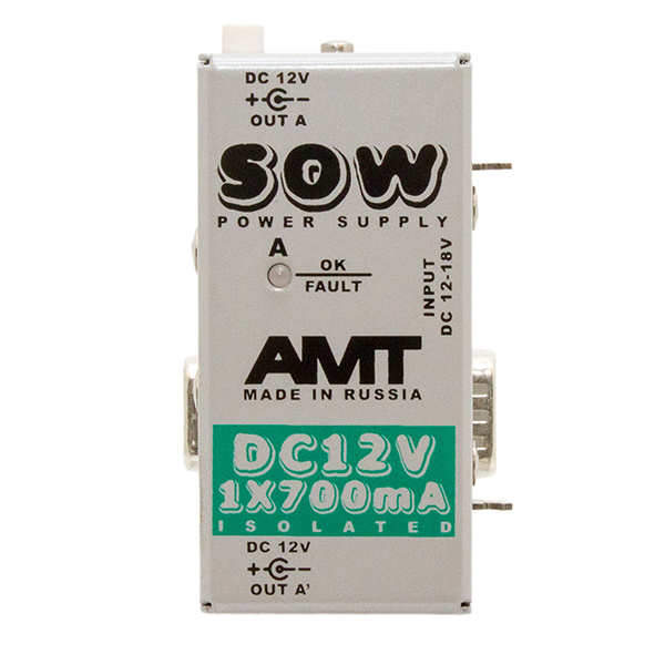AMT Electronics PSDC12 SOW PS-2 Модуль питания DC-12V 1x700mA