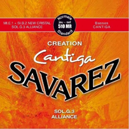 Savarez 510MR CREATION CANTIGA Струны для классических гитар нормального  натяжения.