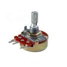 Parts H25 Потенциометр В500кОм 15мм, для электрогитары (логарифмический, volume)