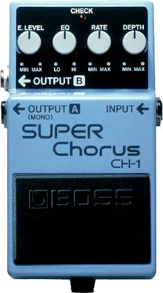 BOSS CH-1 Super Chorus  Компактная педаль для электрогитары