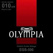 Olympia EGS500 струны для электрогитары Nickel Wound (10-46) 