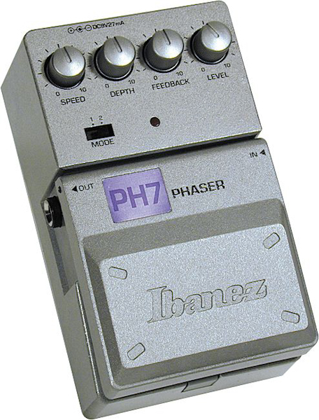 IBANEZ PH7 PHASER гитарный эффект педаль