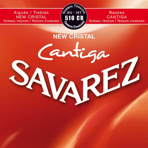 Savarez 510CR NEW CRISTAL CANTIGA Струны для классической гитары нормального натяжения.