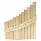 Hora 08 Пан-флейта 8 трубок сопрано, материалы - клен, акация, бамбук