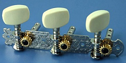 Alice AOD-017A(W) - Комплект колковой механики на планке без втулки 35мм 