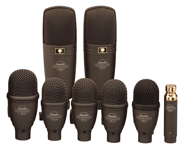 Superlux DRKF5H3 - Набор микрофонов для барабанов