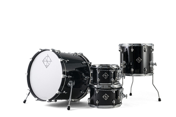 PODCSTH422-01-PB Cornerstone Hybrid Maple Барабанная установка, черная (2 коробки), Dixon