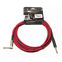 Invotone ACI1204R Инструментальный кабель, длина 4 м (красный).