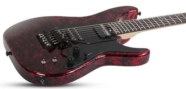 Электрогитара SCHECTER [SUN VALLEY SUPER SHREDDER FR-S RED REIGN RR] электрогитара 6-струнная, корпус: красное дерево, гриф: клен, накладка: черное дерево, 22 лада,Sustaniac, FloydRose, цвет: RED REIGN (RR)