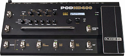LINE 6 POD HD400 Напольный гитарный процессор с металлическим корпусом.