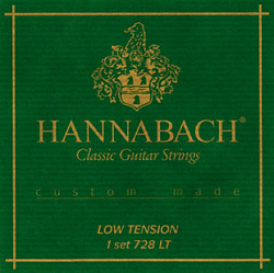 Hannabach 728LT - Cтруны для классической гитары, низкое натяжение
