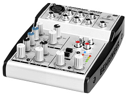 Behringer UB502 микшер 1 моно, 2 стерео, 2 полос