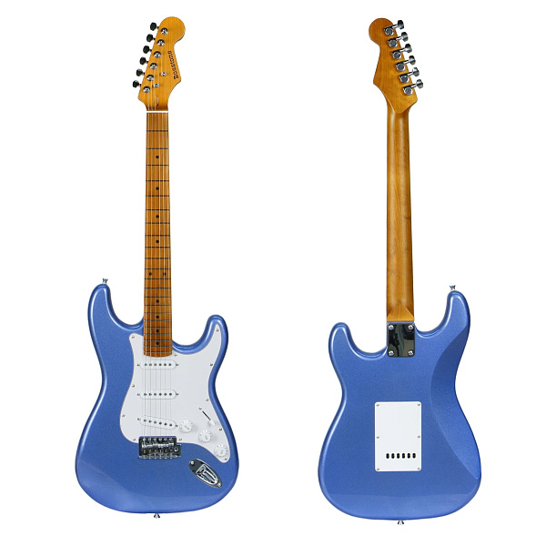 Bosstone SG-03 V.2 BL - Электрогитара Stratоcaster с чехлом, цвет синий