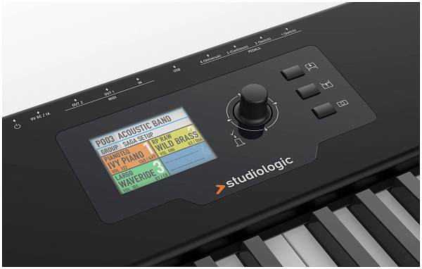 STUDIOLOGIC SL88 Studio - MIDI клавиатура 88 клавиши с молоточковой фортепианной...