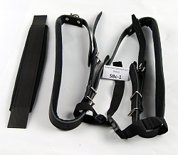 LUTNER LSBc-1 - Комплект ремней для баяна, аккордеона 3/4