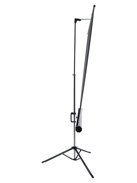 [LMV-100108] Экран на штативе Lumien [Master View] 183x244 см (116") Matte White FiberGlass черн. кайма по периметру, устойчивый штатив 4:3