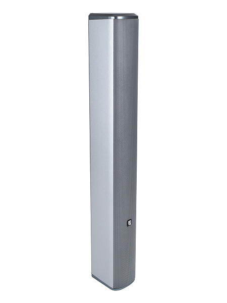 Звуковая колонна Intrend [ITSPK-CL425T-G] пассивная, 4x2.5", 8 Ом / 100V (100Вт), SPL 113dB,  106Hz-20kHz, 120°x20° (HхV), вес 3.4кг, цвет угольный металлик, крепление в комплекте, (цена за 1шт., в упаковке 2 шт.)