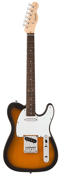 SQUIER DEBUT Telecaster LRL 2TS -  Электрогитара, цвет Tone Sunburst/Санберст
