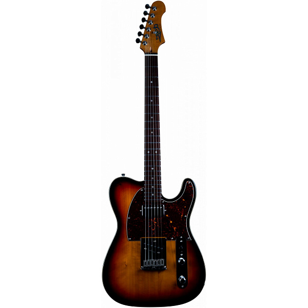 JET JT-350-SB R - Электрогитара Telecaster, цвет Sunburst