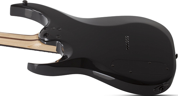 Электрогитара SCHECTER [SUNSET-6 TRIAD GBLK] электрогитара 6-струнная, корпус: ньятон, гриф: клен/палисандр, накладка: черное дерево, 24 лада, цвет: Gloss Black (GBLK)