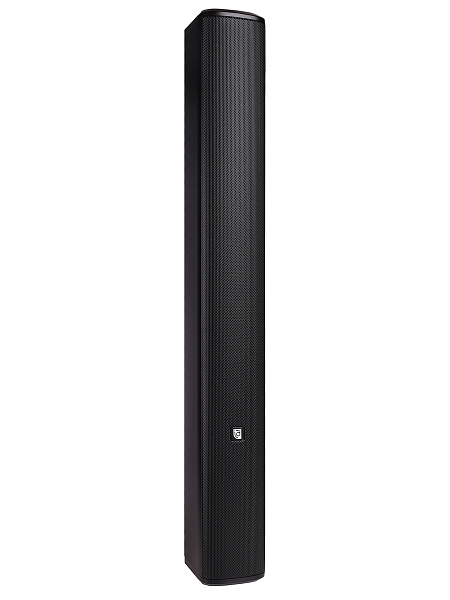 Звуковая колонна Intrend [ITSPK-CL425PD-B] активная 4x2,5", 60 Вт, вход DANTE, питание POE+, SPL 109dB, 106Hz~18kHz, 120°х20° (HхV), вес 3.4 кг, цвет черный, крепление в комплекте, (цена за 1шт., в упаковке 2 шт.)