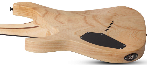 Электрогитара SCHECTER [REAPER-7 MULTI-SCALE CB] электрогитара 7-струнная, мультимензур, корпус: болотный ясень, топ: кап, гриф: клен, накладка: черное дерево, 24 лада, цвет: Satin Charcoal Burst (CB)