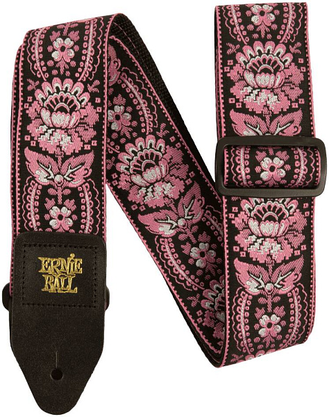 ERNIE BALL 5347 Jacquard Pink Orleans - Ремень для гитары