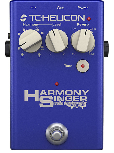 TC Helicon HARMONY SINGER 2 - Педаль эффектов вокальная