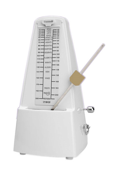 MUSEDO M-20-WH Метроном механический, белый