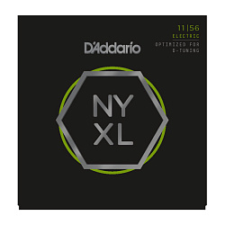 D'Addario NYXL1156 - Струны для электрогитары, никель, 11-56