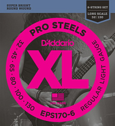 D'ADDARIO EPS170-6 Струны для бас-гитары 