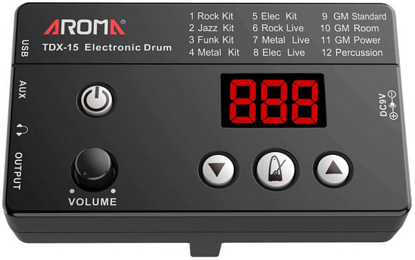 AROMA TDX-15 S - Электронная ударная установка