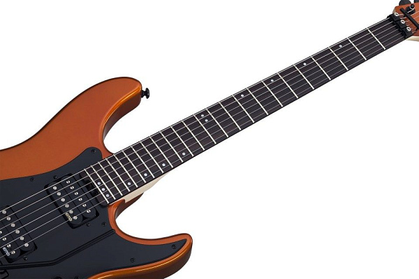 Электрогитара SCHECTER [SUN VALLEY SUPER SHREDDER FR LOR] электрогитара 6-струнная, корпус: красное дерево, гриф: клен, накладка: палисандр, 24 лада, FloydRose, цвет: Lambo Orange (LOR)