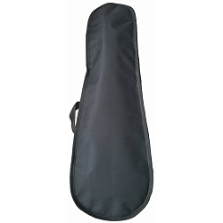 FLIGHT FBU-8000 BK-Чехол для укулеле,тонкий,черный,1 ремень