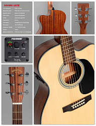 Sigma 000MC-1STE Электроакустическая гитара.