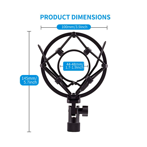 Mice MJ-6B - Крепление для микрофона типа 'паук', (45-50 мм)