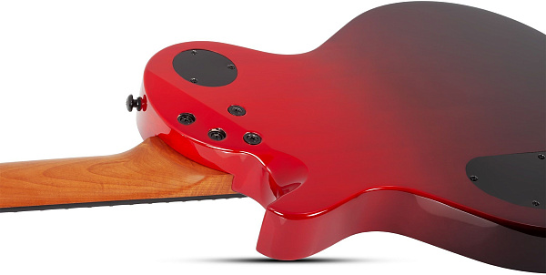 Электрогитара SCHECTER [SOLO-II STANDARD BB] электрогитара 6-струнная, корпус: красное дерево, топ из капа, гриф: печеный клен, накладка: палисандр, 22 лада, цвет BloodBurst (BB)