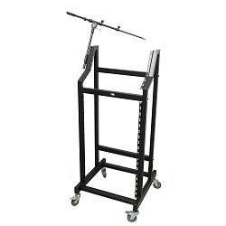 Tempo RS500 Рэковая стойка, высота вертикальной части 18U и 3U+ 4U верхней части.