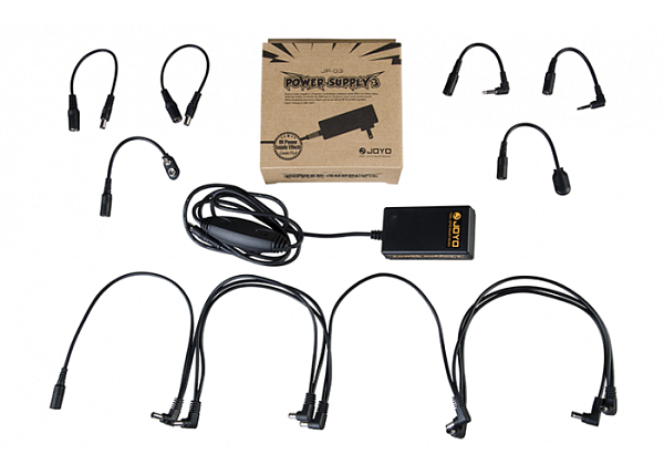 Joyo JP-03 - Блок питания для 8 педалей эффектов 9V,2000 мА