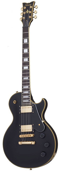 Электрогитара SCHECTER [SOLO-II CUSTOM ABSN] электрогитара 6-струнная, корпус: красное дерево, гриф: красное дерево, накладка: черное дерево, 22 лада, цвет: Aged Black Satin (ABSN)